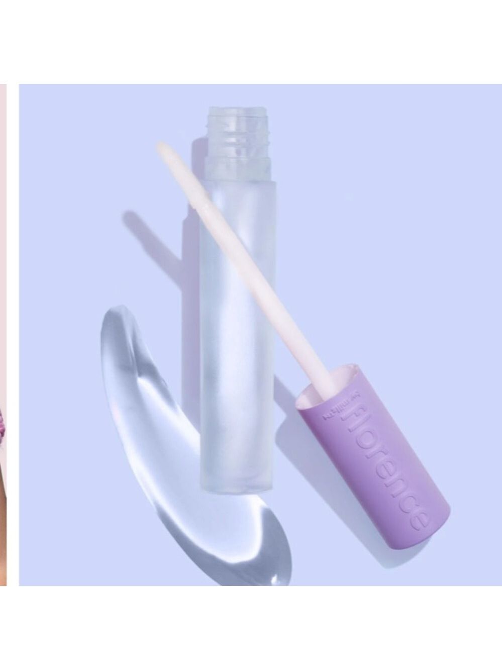 2/$15 Florence by Mills Get Glossed Lip Gloss Clear NIB